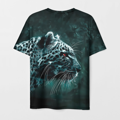Мужская футболка 3D Леопард, цвет 3D печать - фото 2