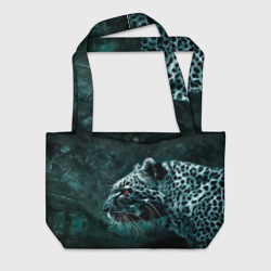 Пляжная сумка 3D Леопард