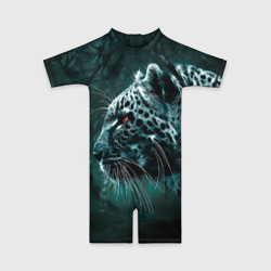 Детский купальный костюм 3D Леопард