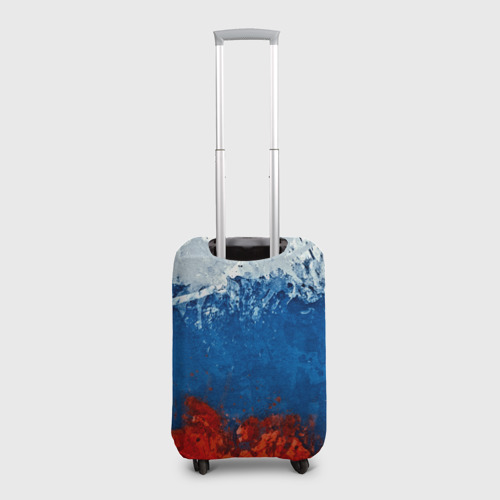 Чехол для чемодана 3D Бык триколор, цвет 3D печать - фото 2