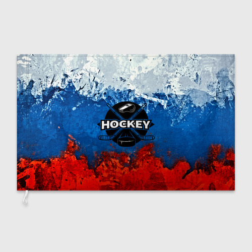 Флаг 3D Хоккей триколор - фото 3