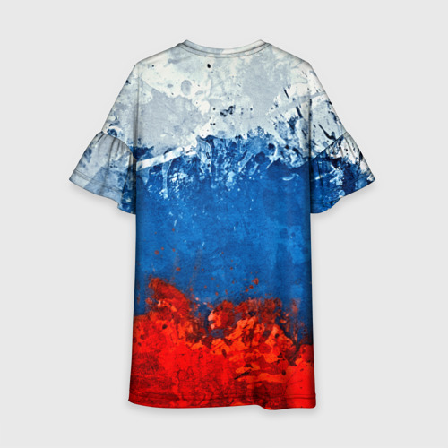 Детское платье 3D Русский хоккей, цвет 3D печать - фото 2