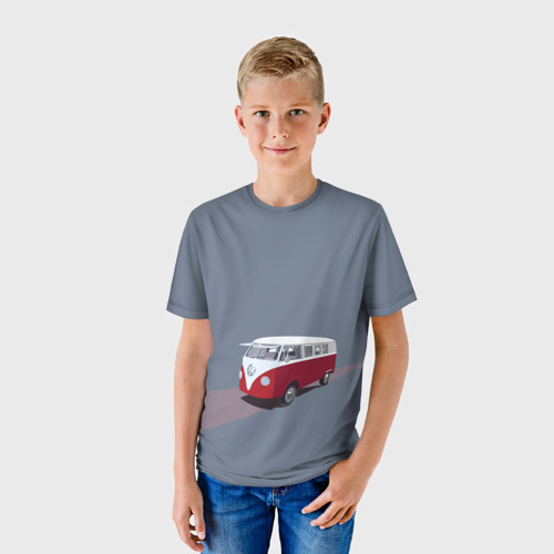 Детская футболка 3D Фольксваген - фото 3
