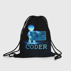 Рюкзак-мешок 3D Coder - программист кодировщик