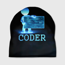 Шапка 3D Coder - программист кодировщик