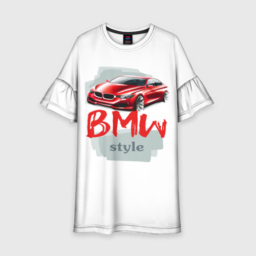 Платье для девочки BMW style