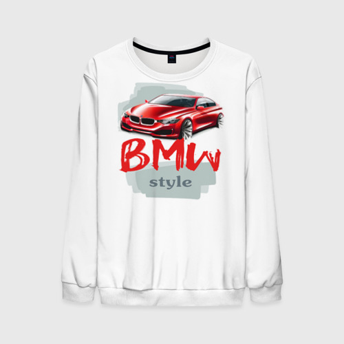 Мужской свитшот 3D BMW style