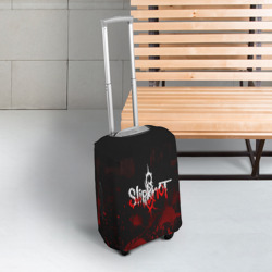 Чехол для чемодана 3D Slipknot пятна - фото 2