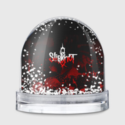 Игрушка Снежный шар Slipknot пятна