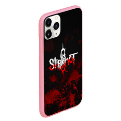 Чехол для iPhone 11 Pro Max матовый Slipknot пятна - фото 2