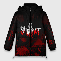 Женская зимняя куртка Oversize Slipknot пятна