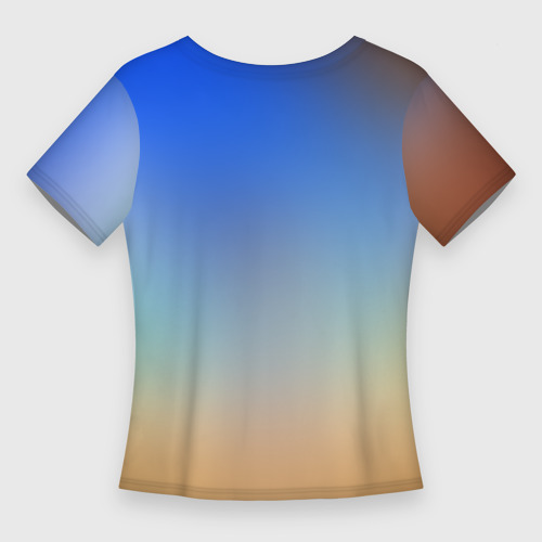 Женская футболка 3D Slim Остров, цвет 3D печать - фото 2