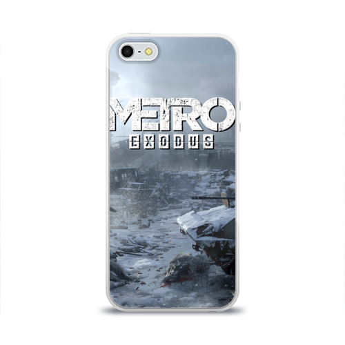 Чехол для Apple iPhone 5/5S силиконовый глянцевый EXODUS Фото 01 Чехол для Apple iPhone 5/5S силиконовый глянцевый EXODUS Фото 01