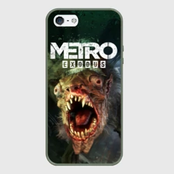 Чехол для iPhone 5/5S матовый Rat from Metro