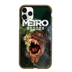 Чехол для iPhone 11 Pro Max матовый Rat from Metro