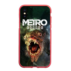 Чехол для iPhone XS Max матовый Rat from Metro