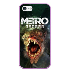 Чехол для iPhone 5/5S матовый Rat from Metro