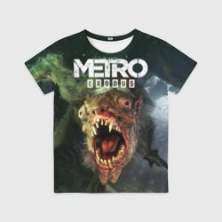 Детская футболка 3D Rat from Metro