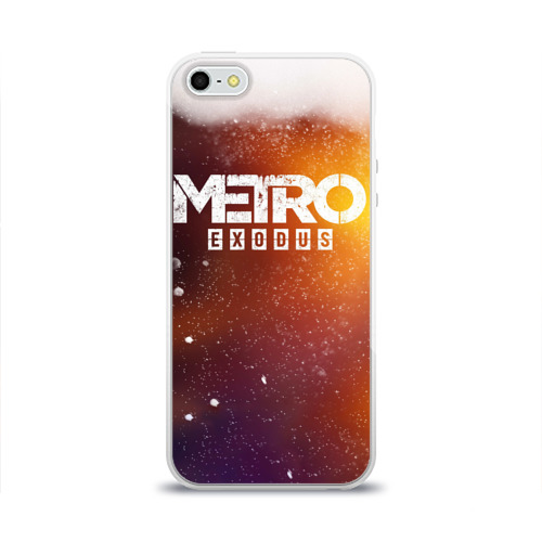 Чехол для Apple iPhone 5/5S силиконовый глянцевый МЕТРО Фото 01 Чехол для Apple iPhone 5/5S силиконовый глянцевый МЕТРО Фото 01