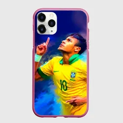 Чехол для iPhone 11 Pro матовый Neymar