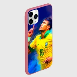 Чехол для iPhone 11 Pro матовый Neymar - фото 2