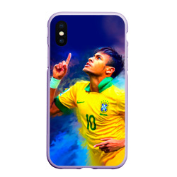 Чехол для iPhone XS Max матовый Neymar