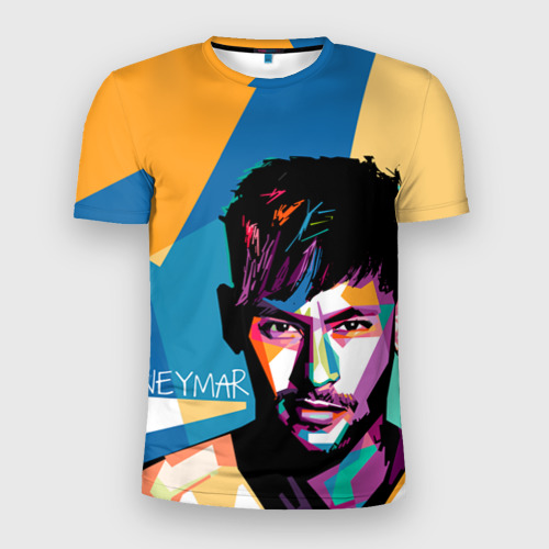 Мужская футболка 3D Slim Neymar, цвет 3D печать