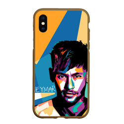 Чехол для iPhone XS Max матовый Neymar