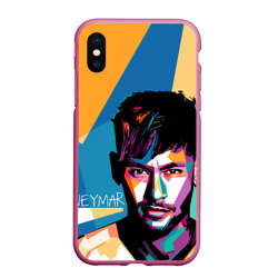 Чехол для iPhone XS Max матовый Neymar