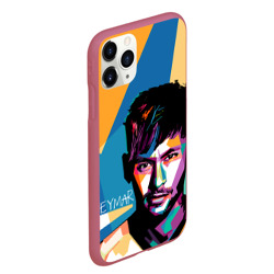 Чехол для iPhone 11 Pro Max матовый Neymar - фото 2