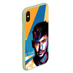 Чехол для iPhone XS Max матовый Neymar - фото 2