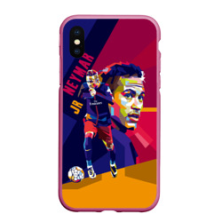 Чехол для iPhone XS Max матовый Neymar