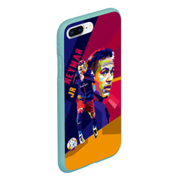 Чехол для iPhone 7Plus/8 Plus матовый Neymar - фото 2