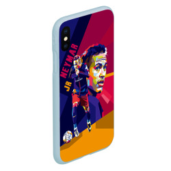 Чехол для iPhone XS Max матовый Neymar - фото 2