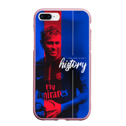 Чехол для iPhone 7Plus/8 Plus матовый Neymar