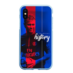 Чехол для iPhone XS Max матовый Neymar