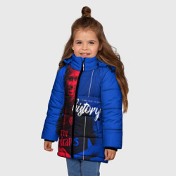 Зимняя куртка для девочек 3D Neymar - фото 2
