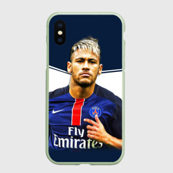 Чехол для iPhone XS Max матовый Neymar