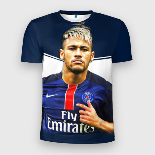 Мужская футболка 3D Slim Neymar