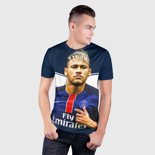 Мужская футболка 3D Slim Neymar - фото 3