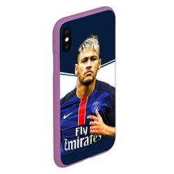 Чехол для iPhone XS Max матовый Neymar - фото 2