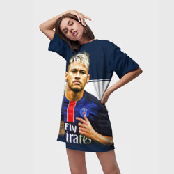 Платье-футболка 3D Neymar - фото 2