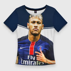 Женская футболка 3D Slim Neymar