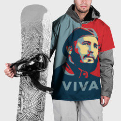 Накидка на куртку 3D Фидель Кастро