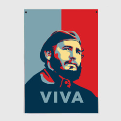 Плакат Фидель Кастро