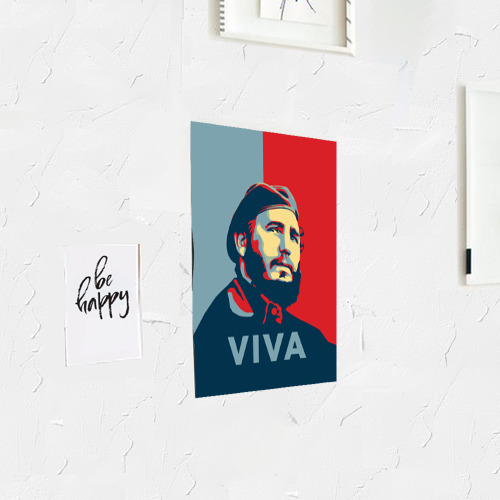 Постер Фидель Кастро - фото 3