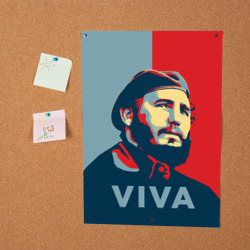 Постер Фидель Кастро - фото 2