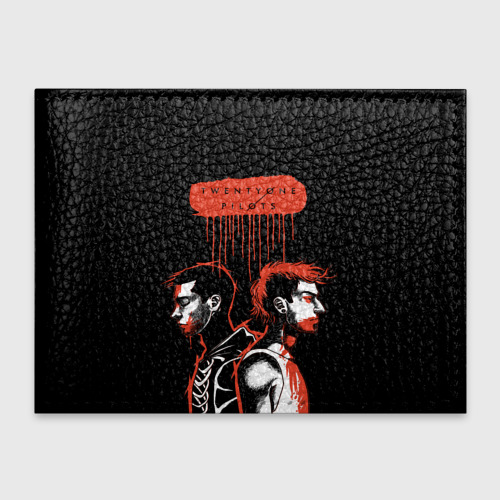 Обложка для студенческого билета Twenty one pilots, цвет черный