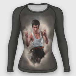 Женский рашгард 3D Брюс Ли
