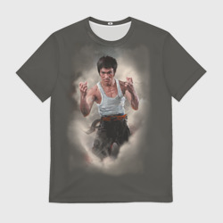Мужская футболка 3D Брюс Ли